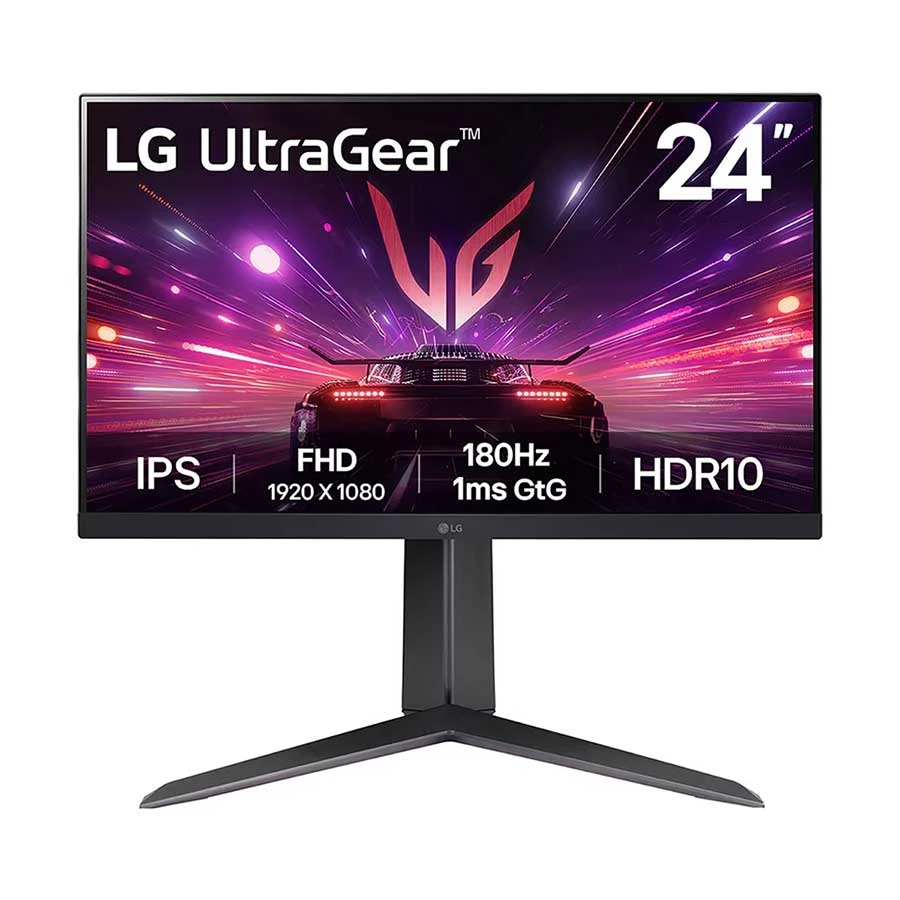 LG Ultra Gear 24GS65F-B 24" FHD IPS 180Hz Gaming Monitor