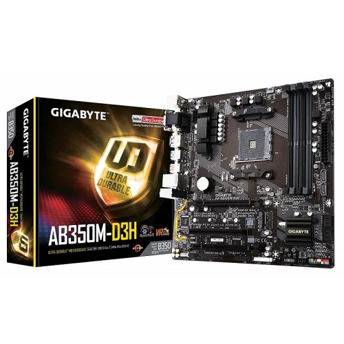 Gigabyte GA-AB350M-D3H AMD Micro ATX Motherboard