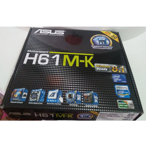 Asus H61M-K 2nd / 3rd Gen UEFI Desktop PC Motherboard